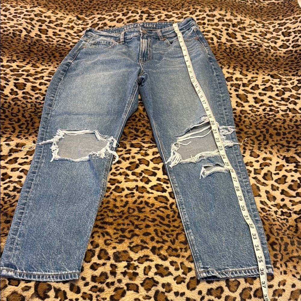 American Eagle Distressed Blue Jeans
